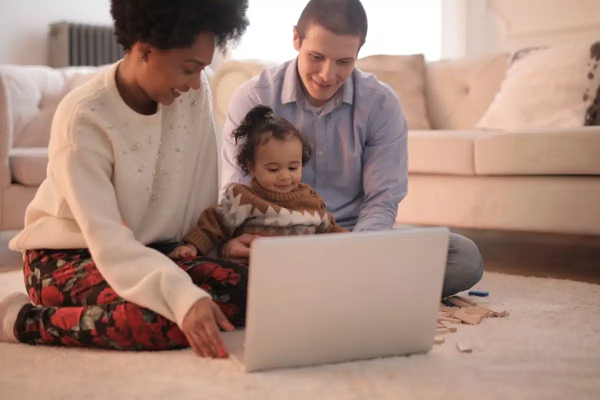 technologie  famille