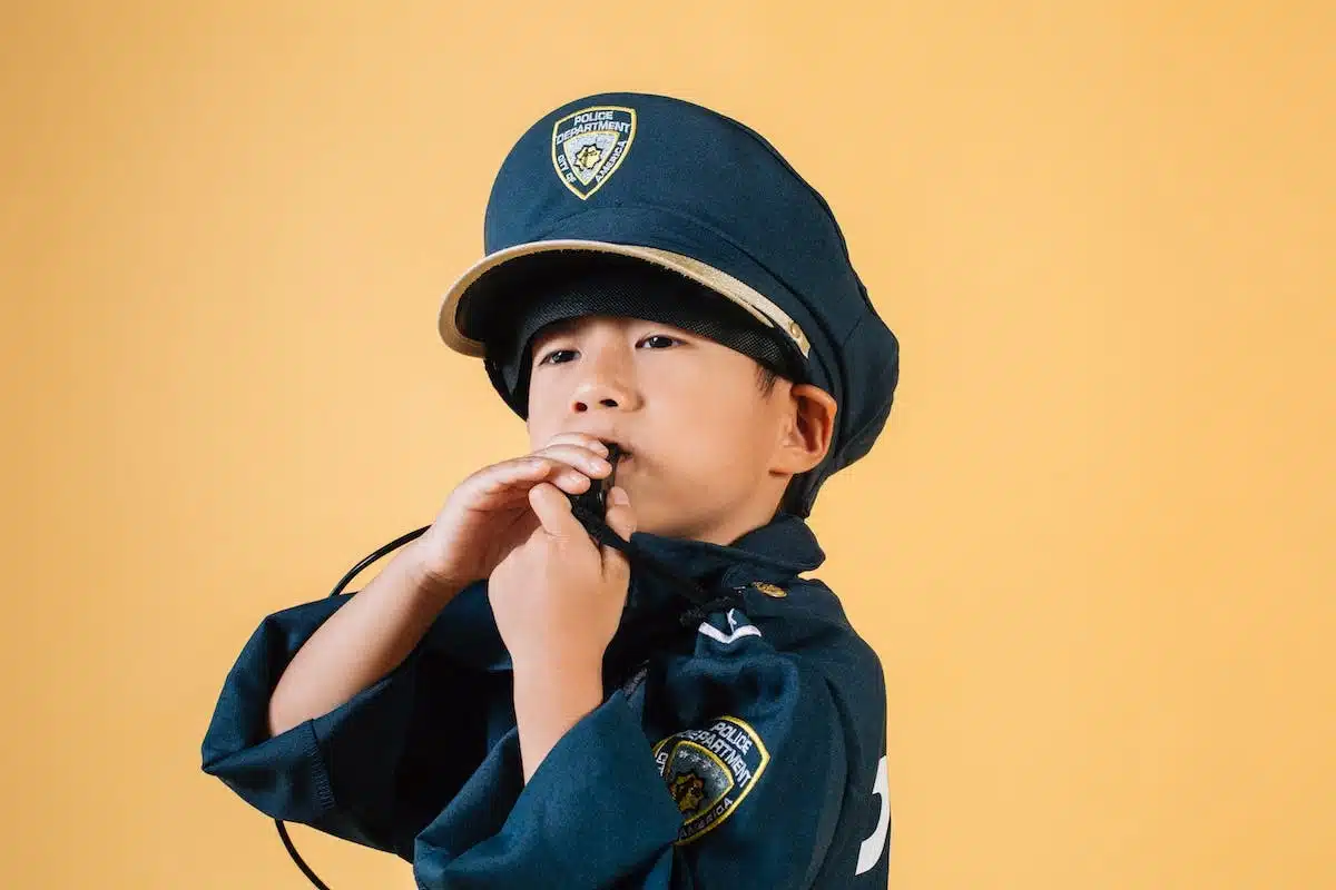 enfant confiant