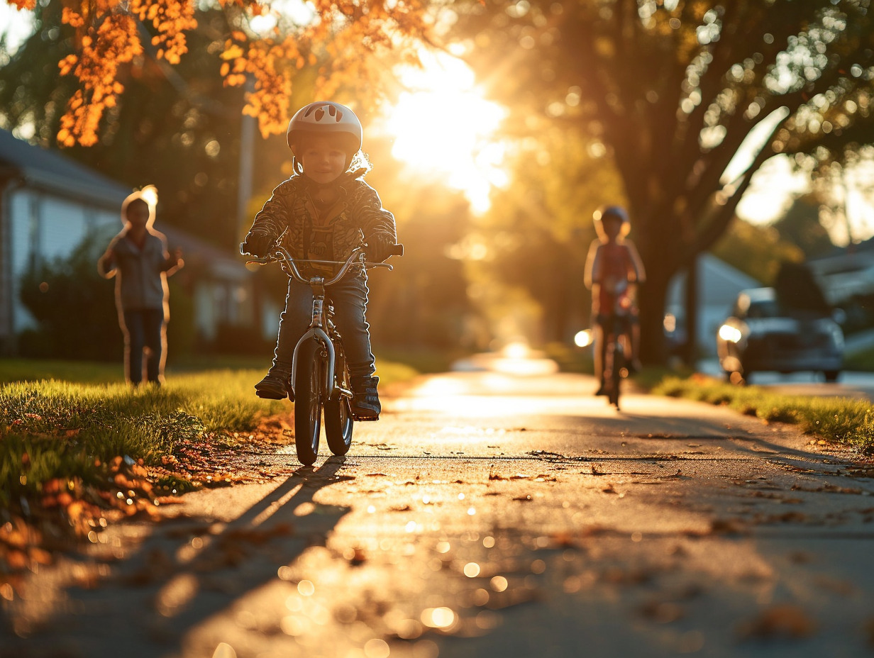 enfant vélo