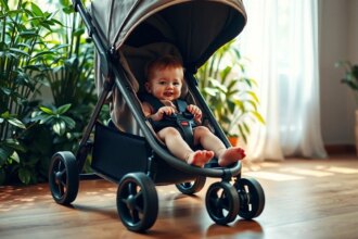 Porte-bébé Boba utilisé par un parent avec son enfant en extérieur