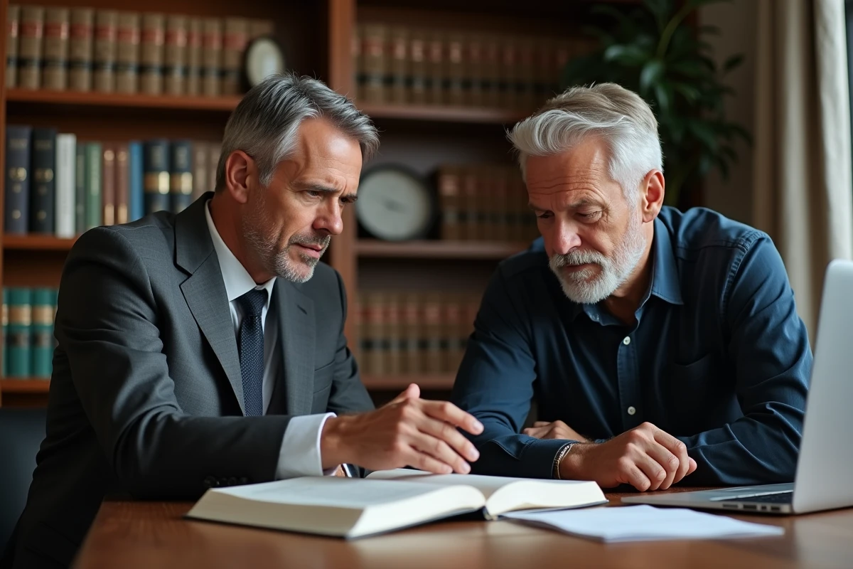 Avocat spécialisé conseillant un père de famille concernant les risques juridiques liés à un signalement sous l'article 375 du Code civil