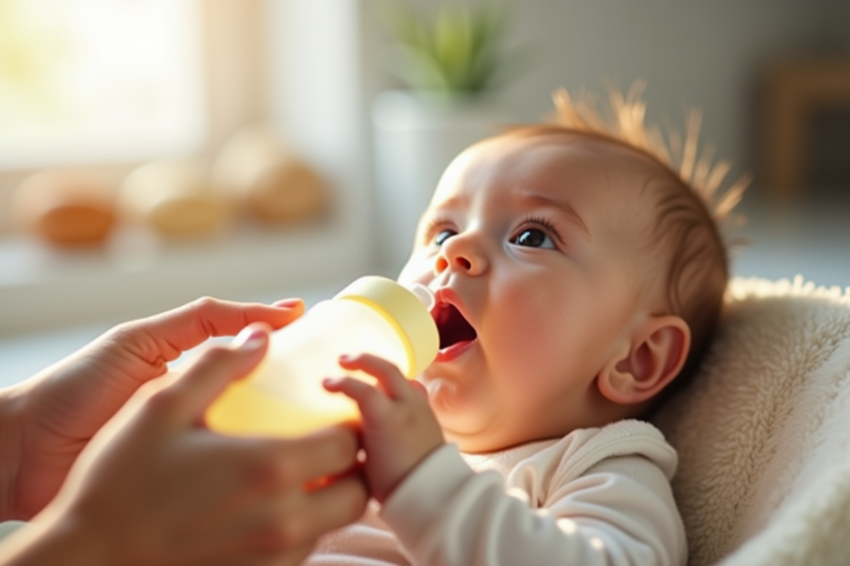 bébé alimentation
