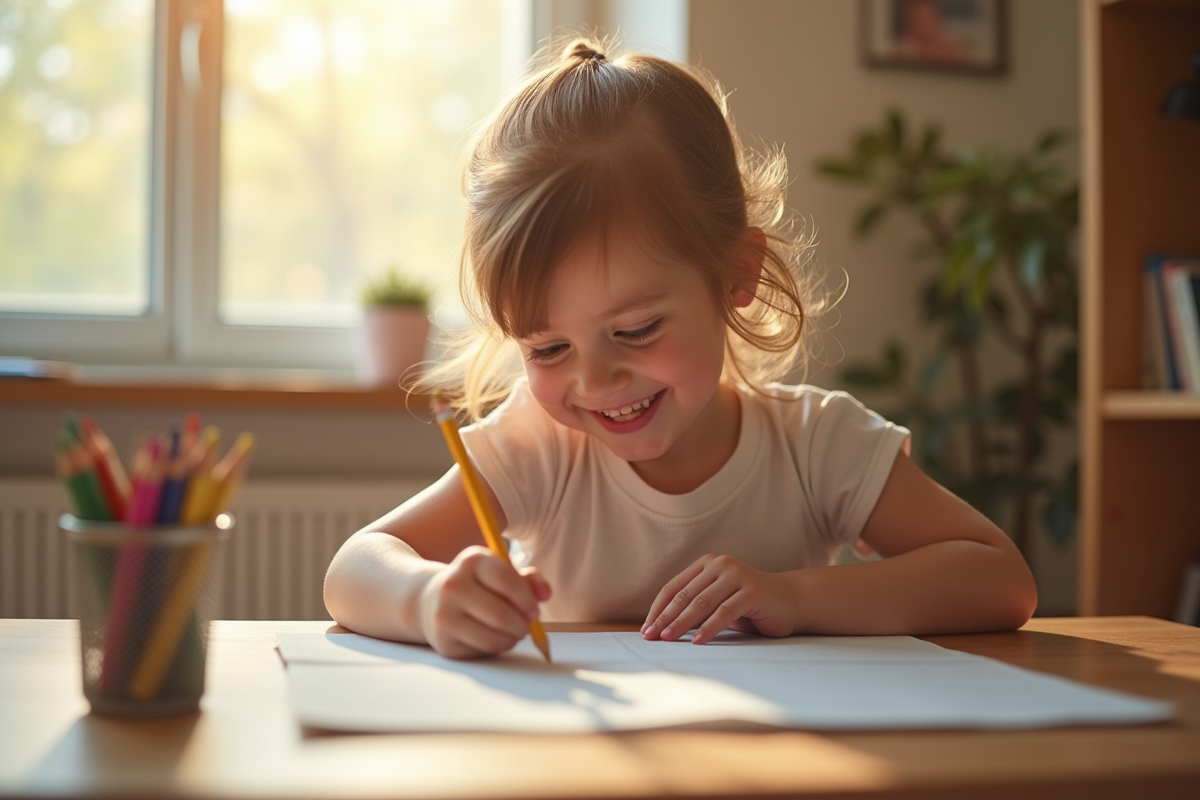 enfant souriant