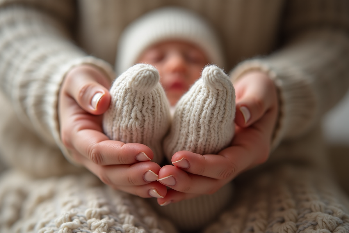 mains bébé