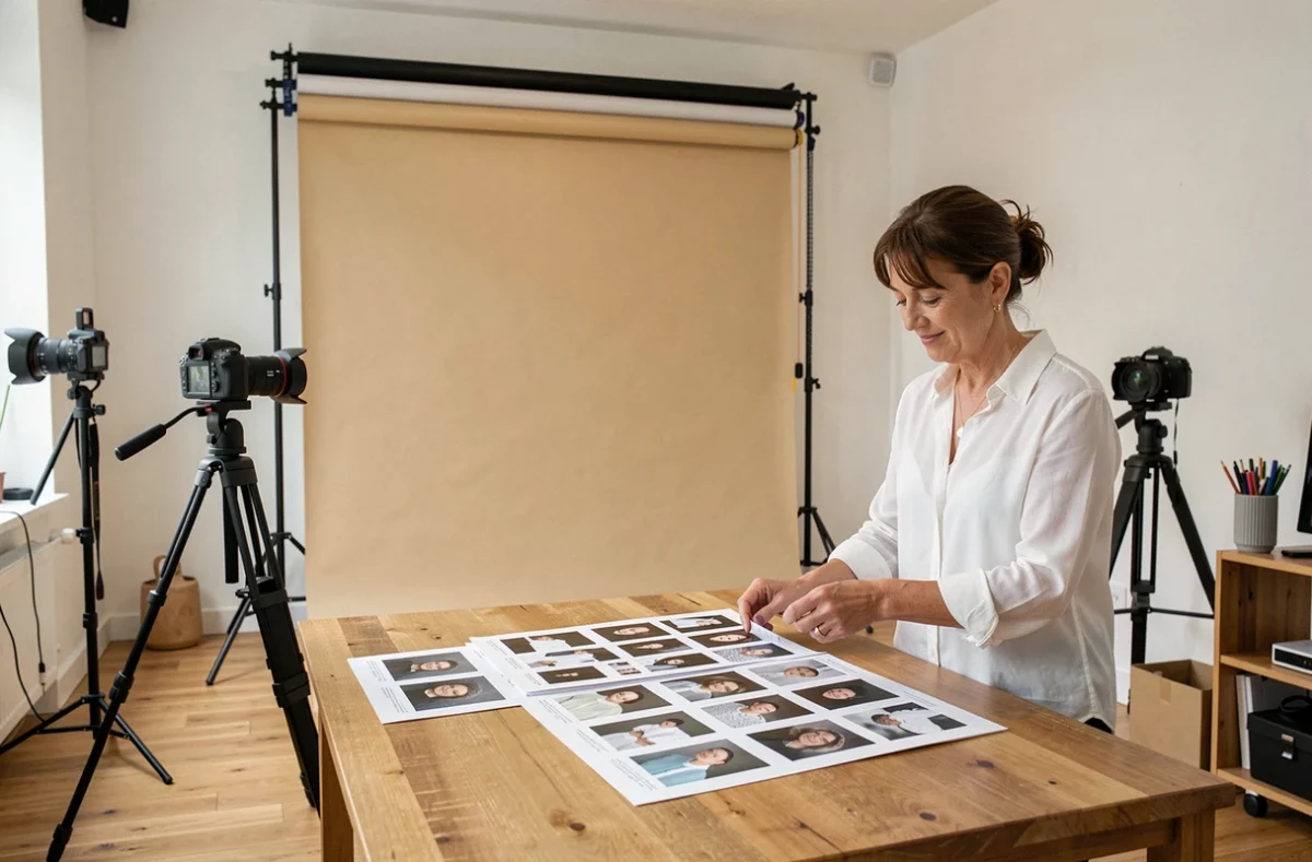 Studio photo professionnel à Argenteuil avec photographe consultant des tirages